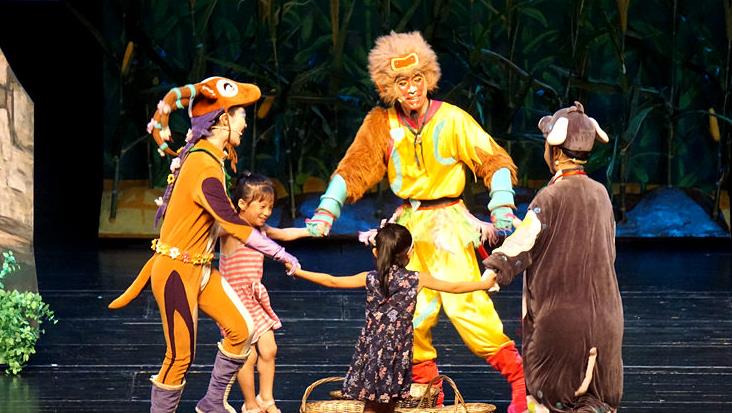 河南原创儿童剧《猴子王》赴台演出 喝彩一片