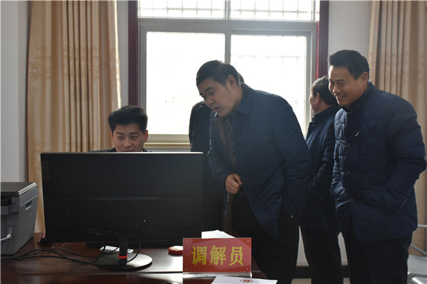 唐河县法院正式启用“道交一体化处理平台”