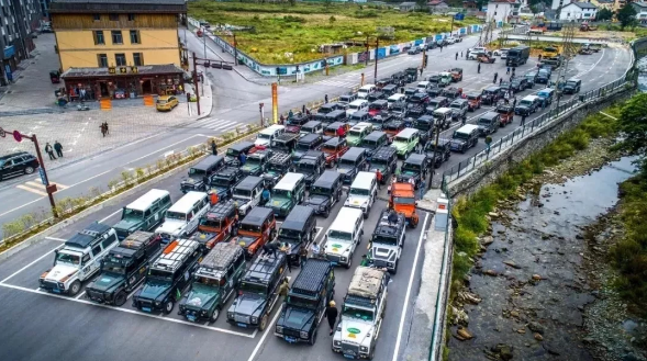 1月19日，全国各地的越野车将一起涌入辉县