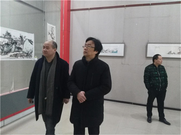 穆如清风——唐文国山水画展在河南大观美术馆开幕