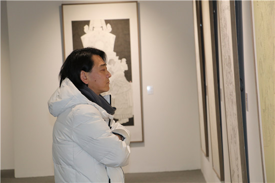出彩郑州——全国第五届中国画线描艺术展在郑州升达艺术馆开幕