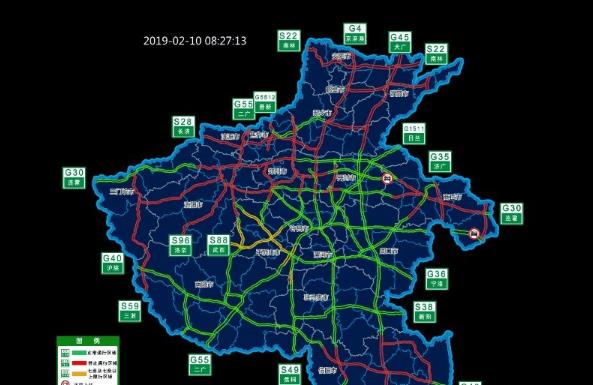 因降雪 河南境内连霍等29条高速实施交通管制