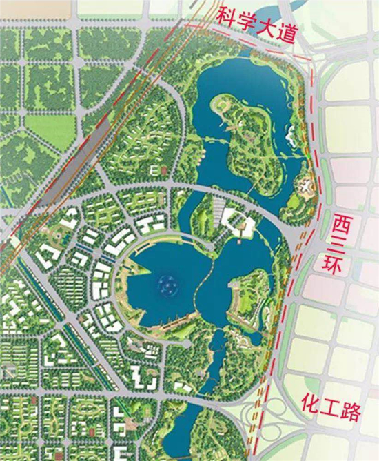 博白绿珠湖公园规划图图片