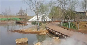 漯河“小南湖湿地公园”正加紧建设 今年“五一”可开园