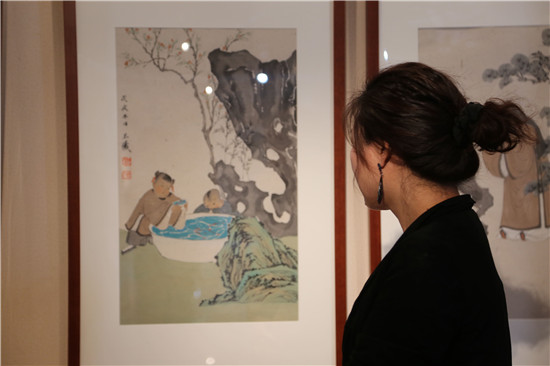 心印——当代书画家八人展郑州站在惠济区文化馆开幕