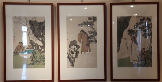 心印——当代书画家八人展郑州站在惠济区文化馆开幕