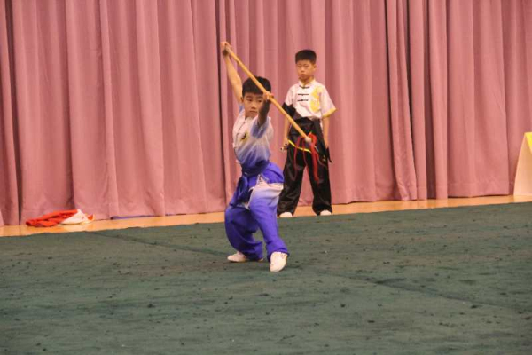 金水区黄河路第一小学参加香港国际武术节载誉而归